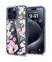 Case APPLE IPHONE 15 PRO Spigen Ultra Hybrid Crystal (Blossom) pattern 8809896749152