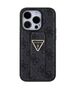 Original Case APPLE IPHONE 15 PRO Guess Hardcase Grip Stand 4G Triangle Strass (GUHCP15LPGS4TDK) black 3666339197315