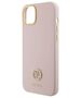 Original Case APPLE IPHONE 15 Guess Hardcase Silicone Logo Strass 4G (GUHCP15SM4DGPP) light pink 3666339148904