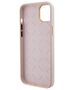 Original Case APPLE IPHONE 15 Guess Hardcase Silicone Logo Strass 4G (GUHCP15SM4DGPP) light pink 3666339148904