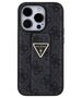 Original Case APPLE IPHONE 15 PRO MAX Guess Hardcase Grip Stand 4G Triangle Strass (GUHCP15XPGS4TDK) black 3666339197322