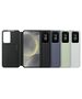 Original Case SAMSUNG GALAXY S24 Smart View Wallet Case (EF-ZS921CBEGWW) black 8806095354682