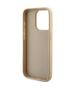 Original Case APPLE IPHONE 15 PRO Guess Hardcase Saffiano Iridescent Script (GUHCP15LPSAIRSD) gold 3666339225087