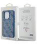 Original Case IPHONE 14 PRO MAX Guess Hardcase 4G Collection Leather Metal Logo MagSafe (GUHMP14XG4GFRB) blue 3666339226596