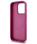 Original Case APPLE IPHONE 15 PRO DKNY Hardcase Leather Monogram Pattern Metal Logo MagSafe (DKHMP15LPSHRPSP) pink 3666339261955