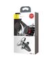 Magnetic Air Vent Car Mount Holder Baseus with cable clip (silver) 6932172627034