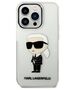 Original Case IPHONE 14 PRO MAX Karl Lagerfeld Hardcase Ikonik Karl Lagerfeld (KLHCP14XHNIKTCT) transparent 3666339087111