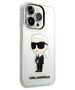 Original Case IPHONE 14 PRO MAX Karl Lagerfeld Hardcase Ikonik Karl Lagerfeld (KLHCP14XHNIKTCT) transparent 3666339087111