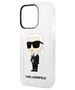 Original Case IPHONE 14 PRO MAX Karl Lagerfeld Hardcase Ikonik Karl Lagerfeld (KLHCP14XHNIKTCT) transparent 3666339087111