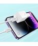 Baseus Charger Type-C, Fast Charging, GaN, 30W + Cable Type-C, 100W, 1m - Baseus (P1011090902523-00) - Midnight Purple 6932172654436 έως 12 άτοκες Δόσεις