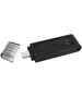 Kingston pendrive 64GB USB-C DT70 black 740617305302