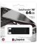 Kingston pendrive 64GB USB-C DT70 black 740617305302