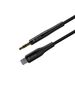 Devia cable audio Ipure EC619 jack 3,5 mm - Lightning 1,0 m black 6938595365676