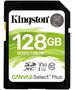 Kingston memory card 128GB SDXC Canvas Select Plus SDS2 740617298055