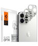 Camera Cover IPHONE 13 PRO / 13 PRO MAX Spigen Optik.TR Camera Protector 2-Pack silver 8809811856392