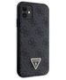 Original Case IPHONE 11 / XR Guess Hardcase Crossbody 4G Metal Logo (GUHCN61P4TDSCPK) black 3666339146702