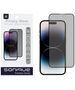 Privacy Glass Sonique Premium Series HD Full Cover 9H Apple iPhone 14 Pro Μαύρο 5210312027434