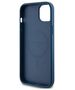 Original Case IPHONE 14 PLUS / 15 PLUS Guess Hardcase 4G Collection Leather Metal Logo MagSafe (GUHMP15MG4GFRB) blue 3666339226619