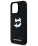 Karl Lagerfeld case for iPhone 15 Pro Max 6,7&quot; KLHMP15XSCHPPLK black HC Magsafe silicone sil Choupette head print 3666339257293