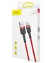 Baseus Cafule USB-C cable 3A 0.5m (Red) 6953156278165