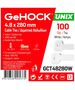 Gehock Δεματικά σε Λευκό Χρώμα 4.8x280mm 100 Τεμ. Gehock 048280 5310346005375 έως 12 Άτοκες Δόσεις