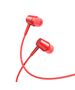 XO wired earphones EP57 jack 3,5mm red 6920680831074