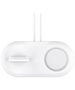 SPIGEN MAGFIT DUO APPLE MAGSAFE & APPLE WATCH CHARGER STAND WHITE 8809756645907