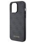 Original Case APPLE IPHONE 15 PRO Guess Hardcase 4G Big Metal Logo (GUHCP15LG4GFGR) gray 3666339171766