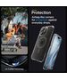 Case APPLE IPHONE 15 PRO Spigen Ultra Hybrid Mag MagSafe Graphite transparent 8809896750479