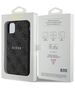 Original Case IPHONE 11 Guess Hardcase 4G Collection Leather Metal Logo MagSafe (GUHMN61G4GFRK) black 3666339226220