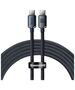 Baseus Crystal Shine cable USB-C to USB-C, 100W, 2m (black) 6932172602895