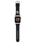 Strap for APPLE WATCH 4 / 5 / 6 / 7 / 8 / SE (38 / 40 / 41 MM) Karl Lagerfeld Strap 3D Rubber Karl Head (KLAWMSLKNK) black 3666339127374