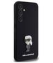 Original Case SAMSUNG GALAXY S23 FE Karl Lagerfeld Silicone Ikonik Metal Pin (KLHCS23FEMHKNPK) black 3666339218645