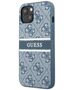 Original Case IPHONE 13 MINI 5,4" Guess Hardcase 4G Stripe GUHCP13S4GDBL blue 3666339023713