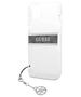 Original Case IPHONE 13 MINI Guess Hardcase 4G Grey Strap Charm (GUHCP13SKB4GGR) transparent 3666339023355