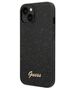 Original Case IPHONE 14 PLUS Guess Hard case Glitter Script black 3666339065133