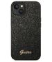 Original Case IPHONE 14 PLUS Guess Hard case Glitter Script black 3666339065133