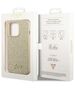 Original Case IPHONE 14 PRO MAX Guess Hard case Glitter Script gold 3666339065119