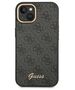 Original Case IPHONE 14 Guess Hard Case 4G Vintage Gold Logo (GUHCP14SHG4SHK) black 3666339065201