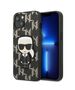 Original Case IPHONE 13 MINI Karl Lagerfeld Hardcase Monogram Ikonik Patch black 3666339049362