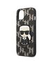 Original Case IPHONE 13 MINI Karl Lagerfeld Hardcase Monogram Ikonik Patch black 3666339049362