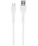 Maxlife MXUC-04 cable USB - microUSB 1,0 m 3A white 5900495875198