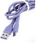 Maxlife MXUC-04 cable USB - USB-C 1,0 m 3A purple 5900495875211