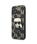 Karl Lagerfeld case for iPhone 13 6,1&quot; KLHCP13MPMNIKBK black hard case Monogram Iconic Karl 3666339049379