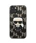 Karl Lagerfeld case for iPhone 13 6,1&quot; KLHCP13MPMNIKBK black hard case Monogram Iconic Karl 3666339049379