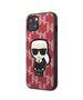 Karl Lagerfeld case for iPhone 13 6,1&quot; KLHCP13MPMNIKPI red hard case Monogram Iconic Karl 3666339049416