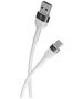 Forever Flexible cable USB - USB-C 1,0 m 3A white 5900495978448