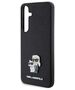 Karl Lagerfeld case for Samsung Galaxy S24 Plus KLHCS24MPSAKCMPK black HC SAFFIANO KC PIN 3666339242039