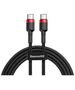 USB-C PD Baseus Cable Cafule PD 2.0 QC 3.0 60W 1m (black and red) 6953156285217