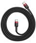 USB-C PD Baseus Cable Cafule PD 2.0 QC 3.0 60W 1m (black and red) 6953156285217